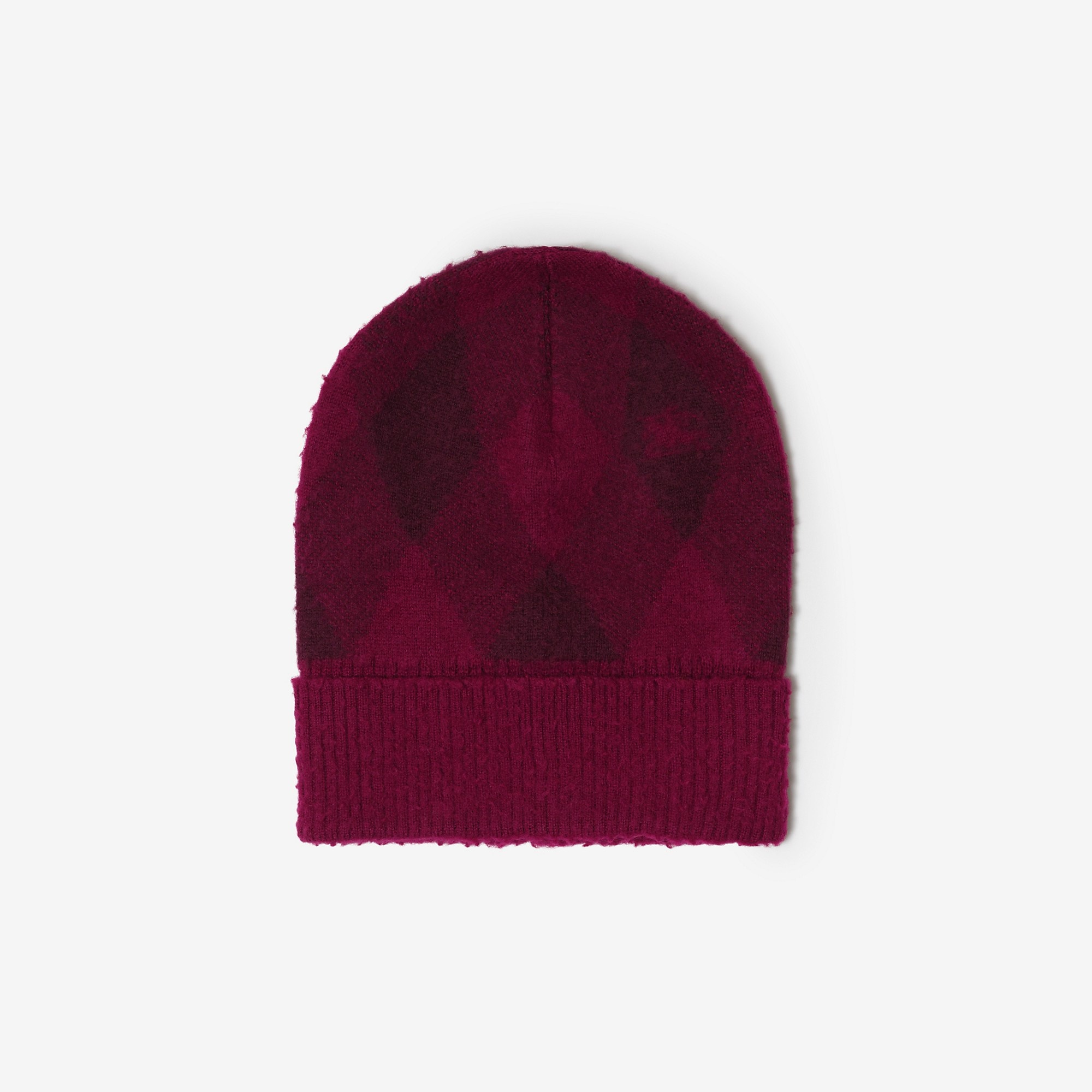 Argyle Wool Beanie - 1