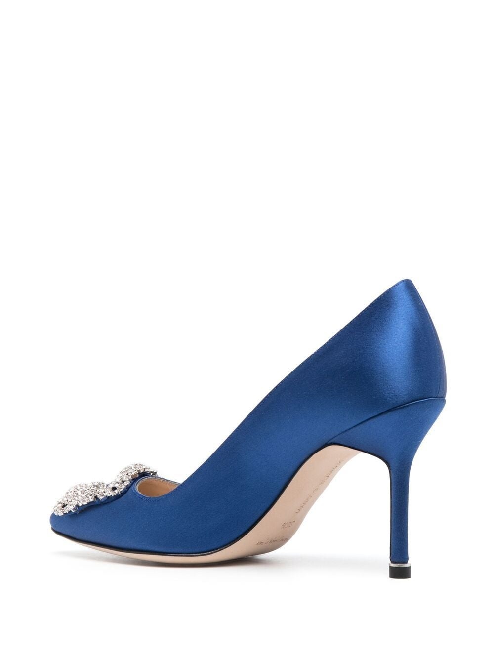 Hangisi 105mm embellished satin pumps - 4