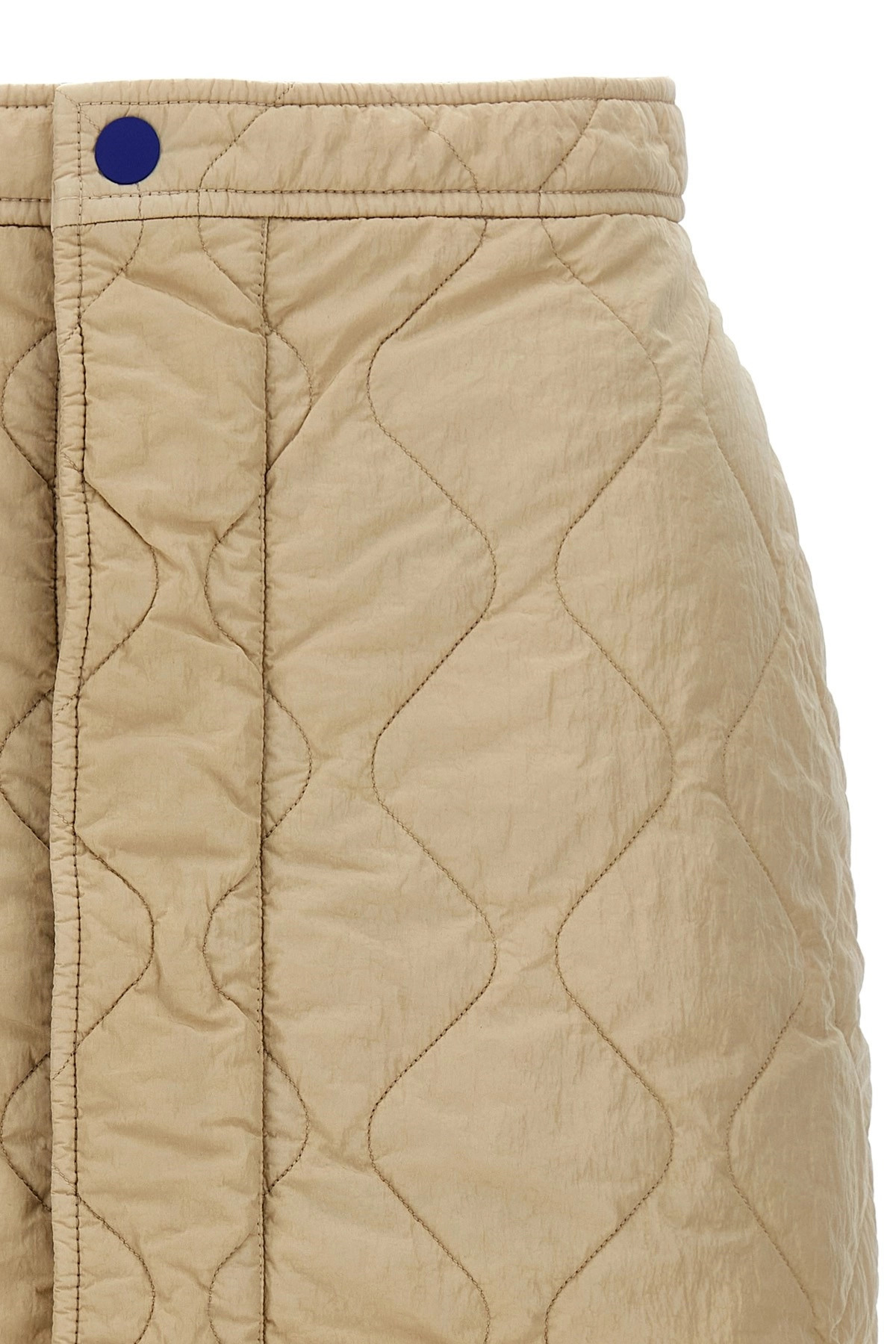 Quilted nylon skirt - 4
