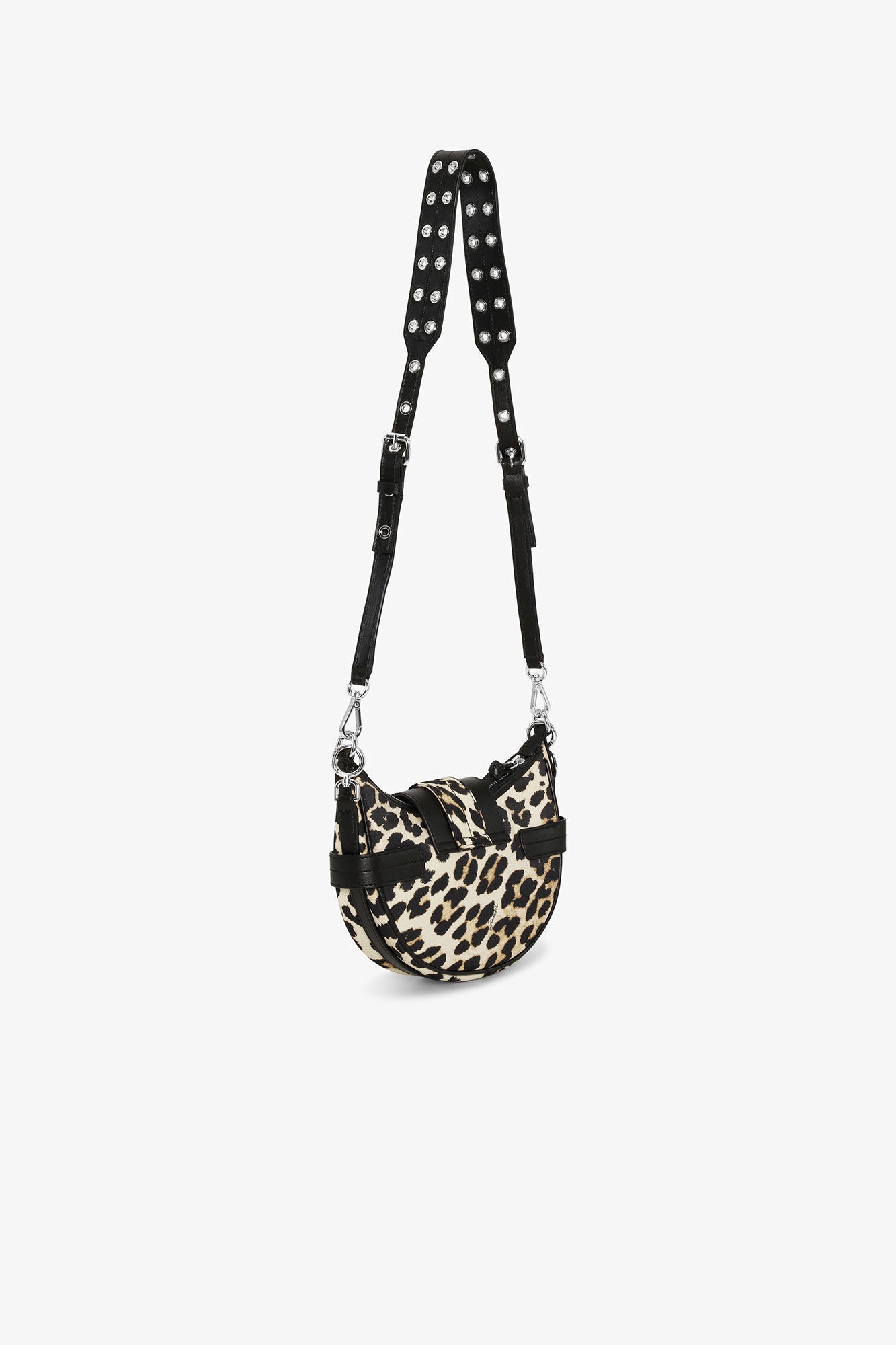 LEOPARD SMALL BUCKY CROSSBODY BAG - 2