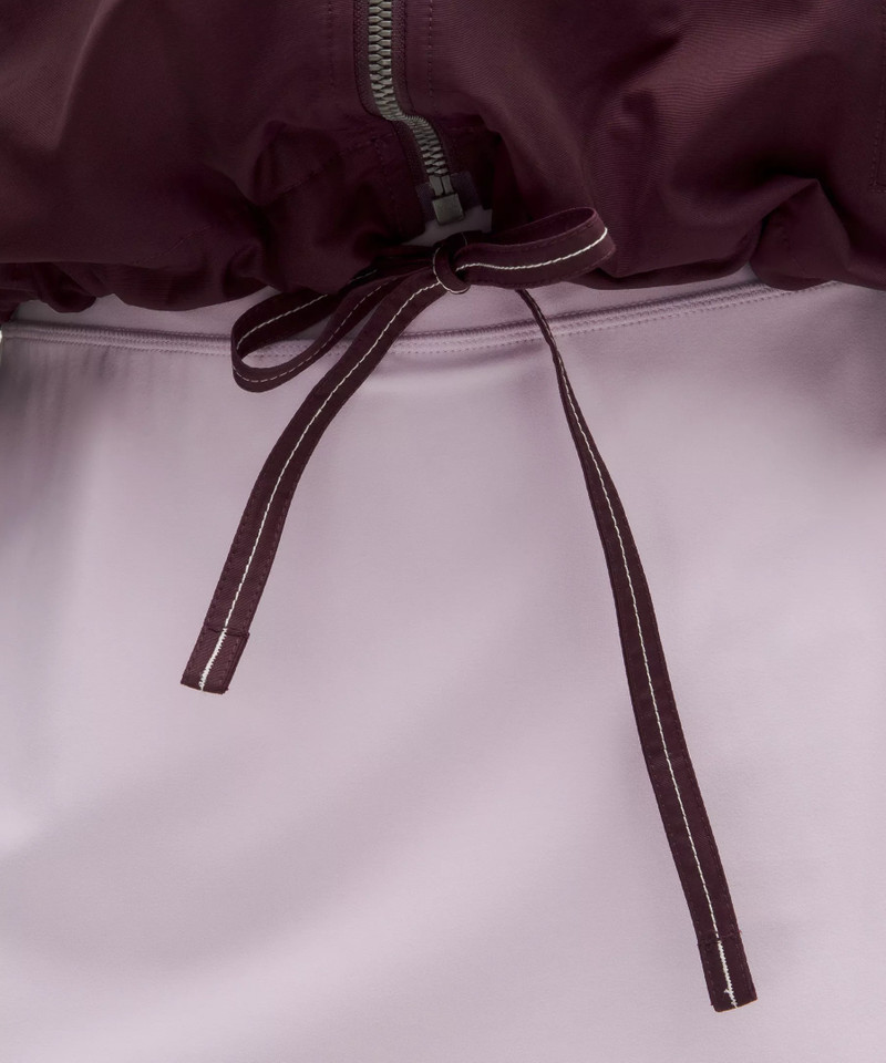 Water-Resistant Cropped Hooded Jacket 8