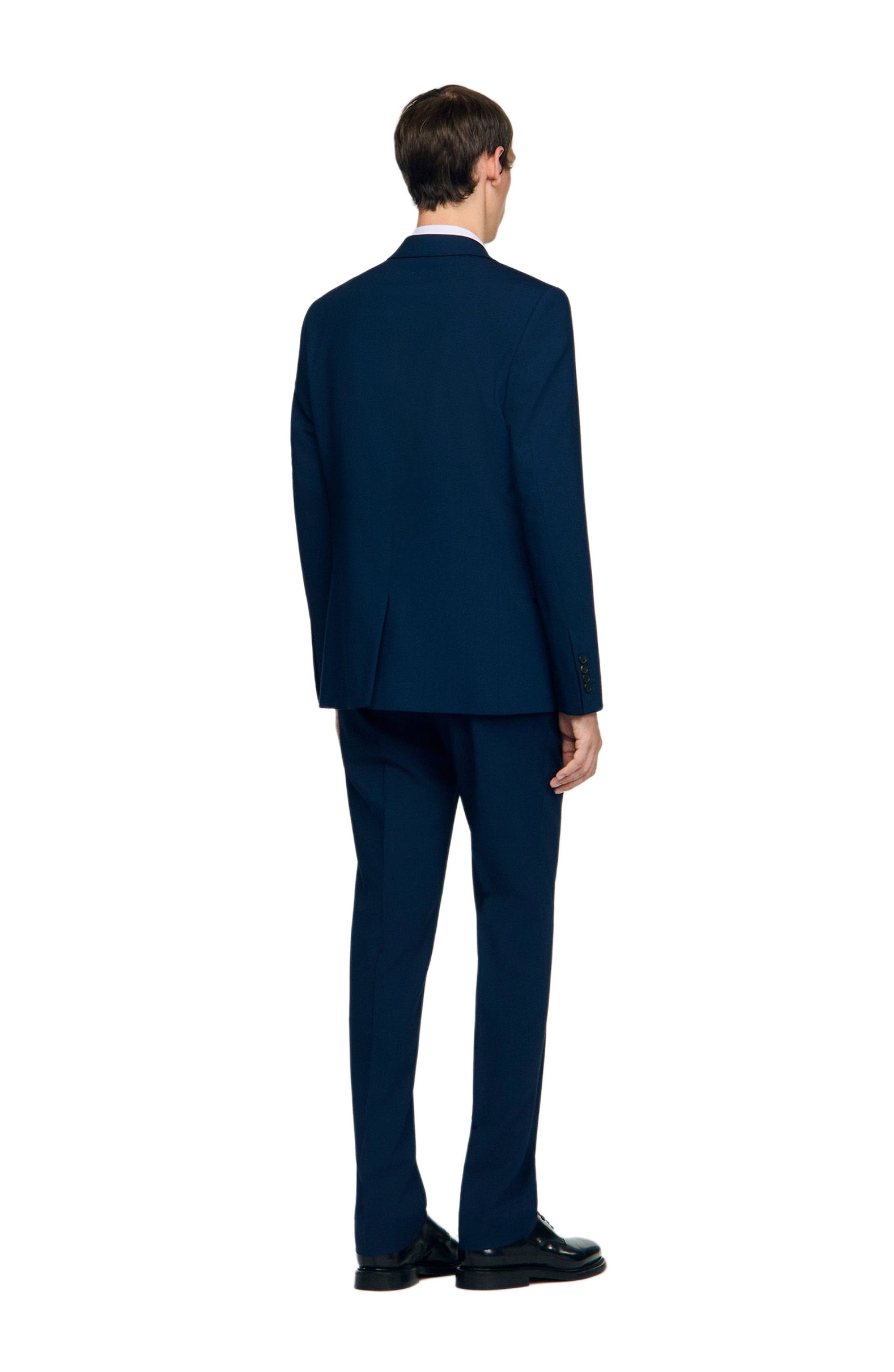 SANDRO Wool suit jacket in Royal Blue at Nordstrom - 2