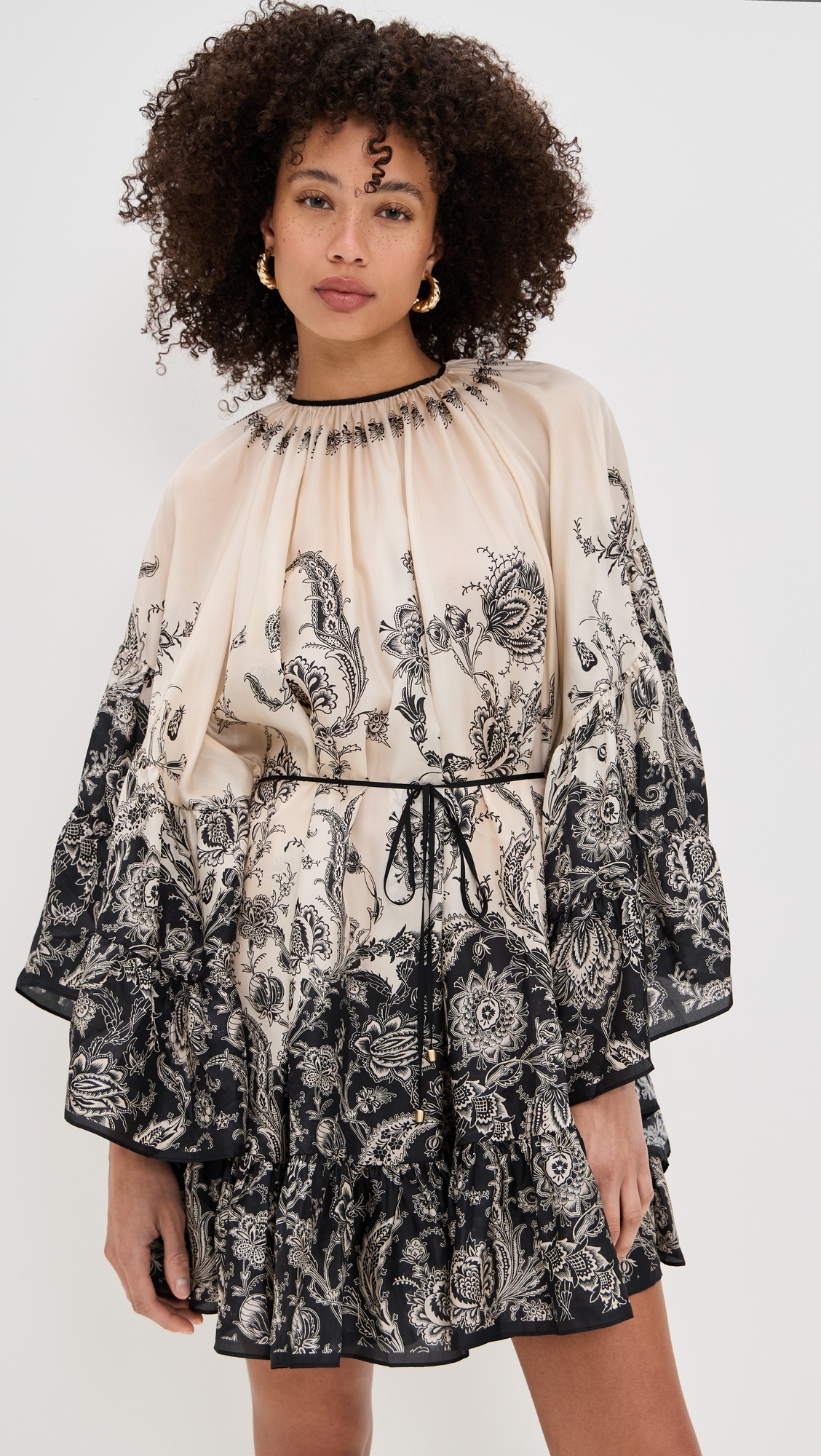 Rhiannon Lantern Mini Dress - 6
