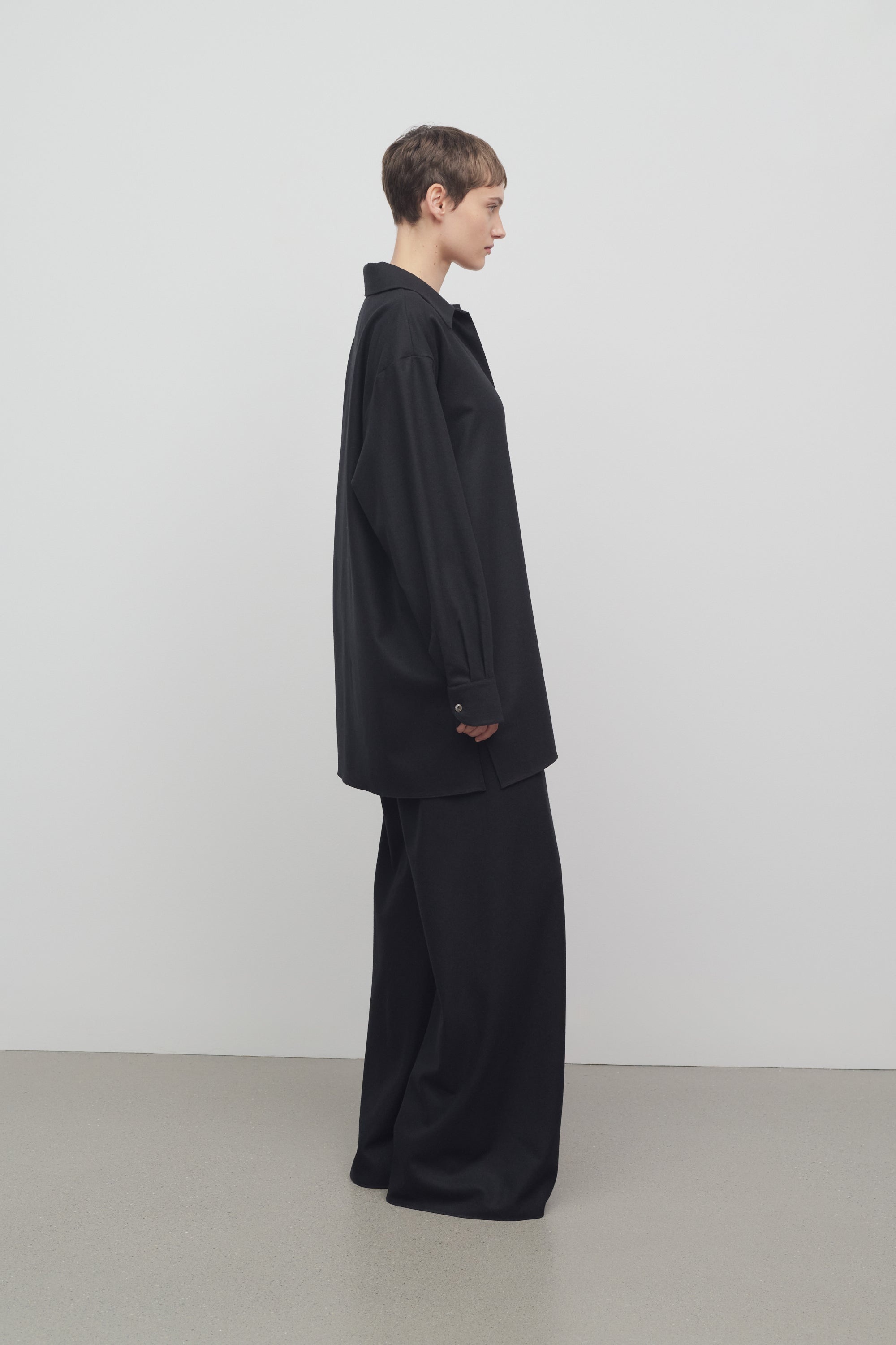 Gala Pant in Wool and Cashmere - 4