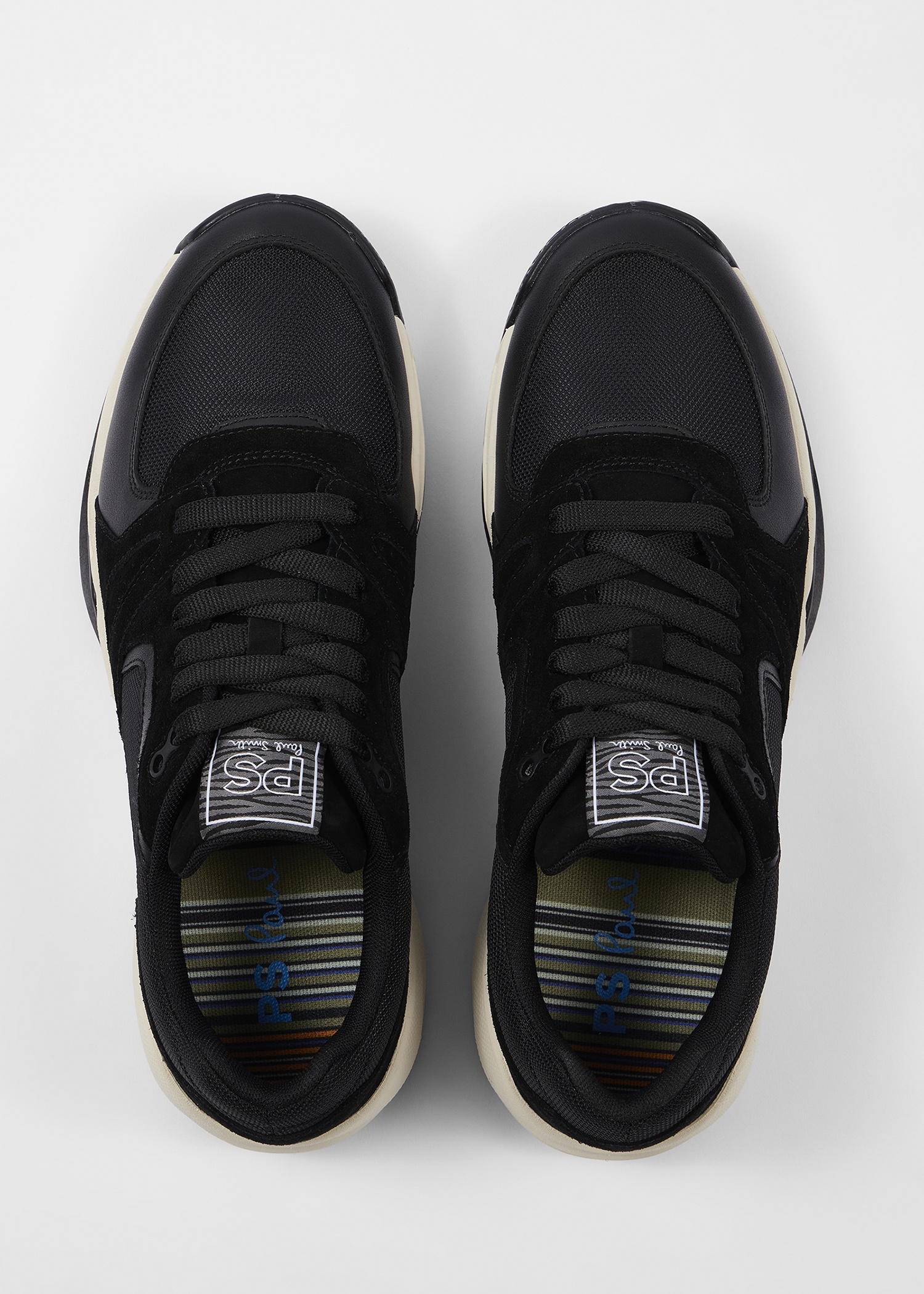 Black 'Ossi' Trainers - 5
