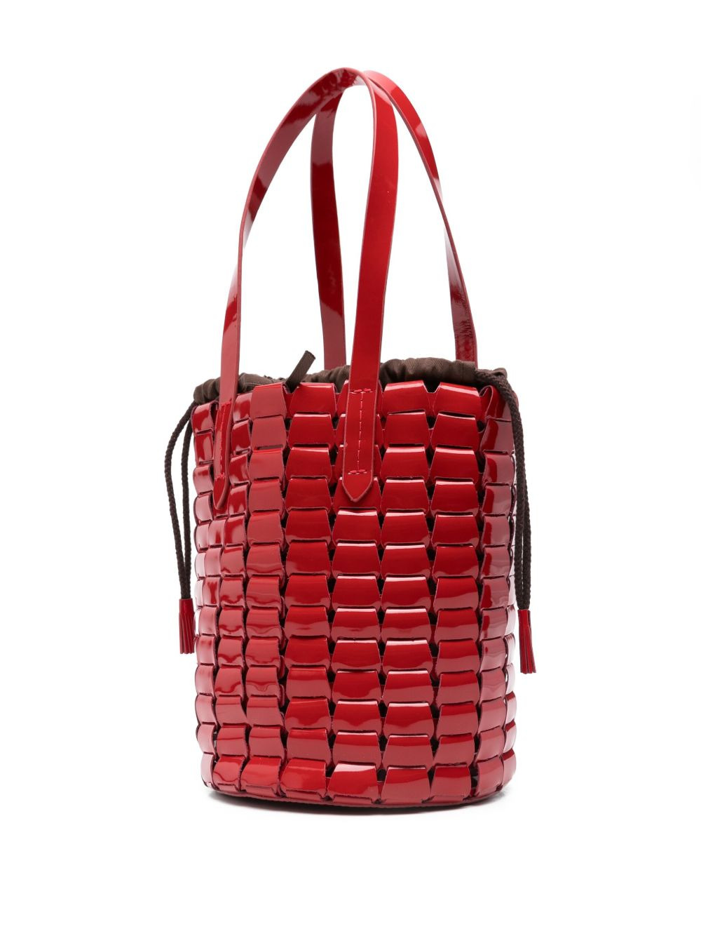 leather bucket bag - 3