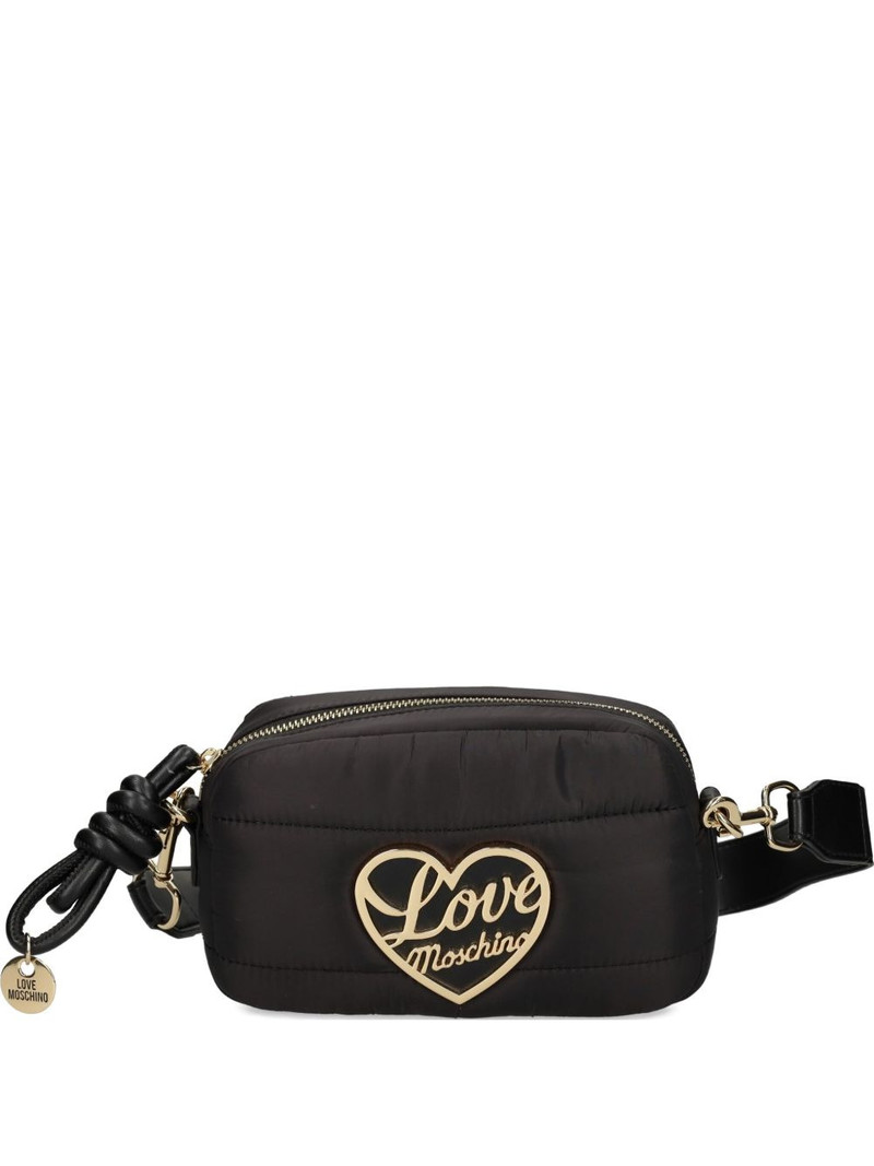 heart-plaque cross body Bag 1