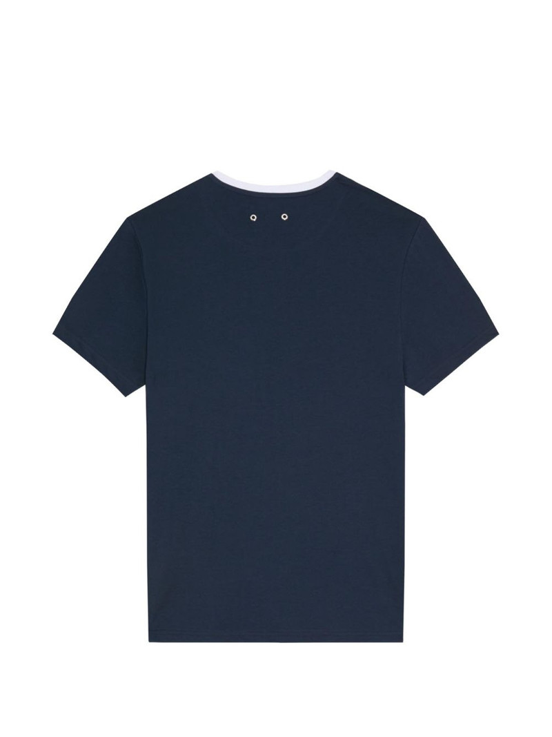 Vilebrequin contrast-trim turtle-motif T-shirt outlook