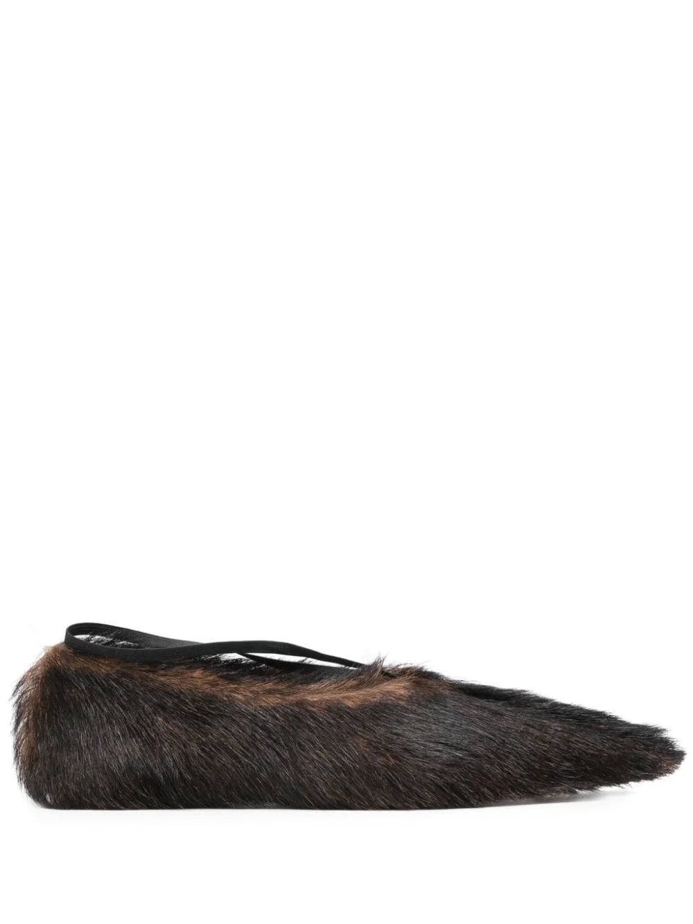 fur ballet flats - 1