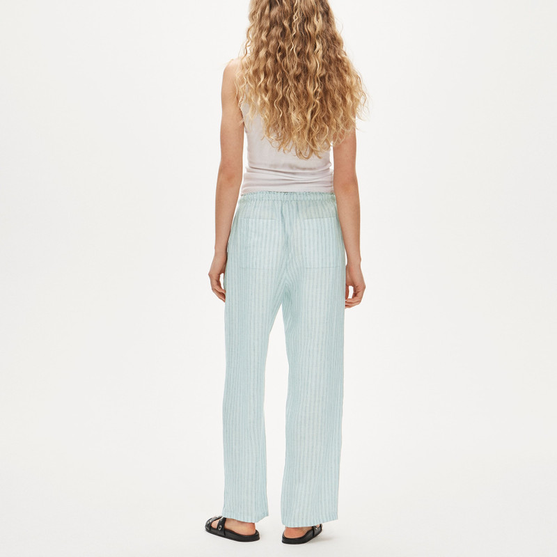 Soleil pant in striped linen 5