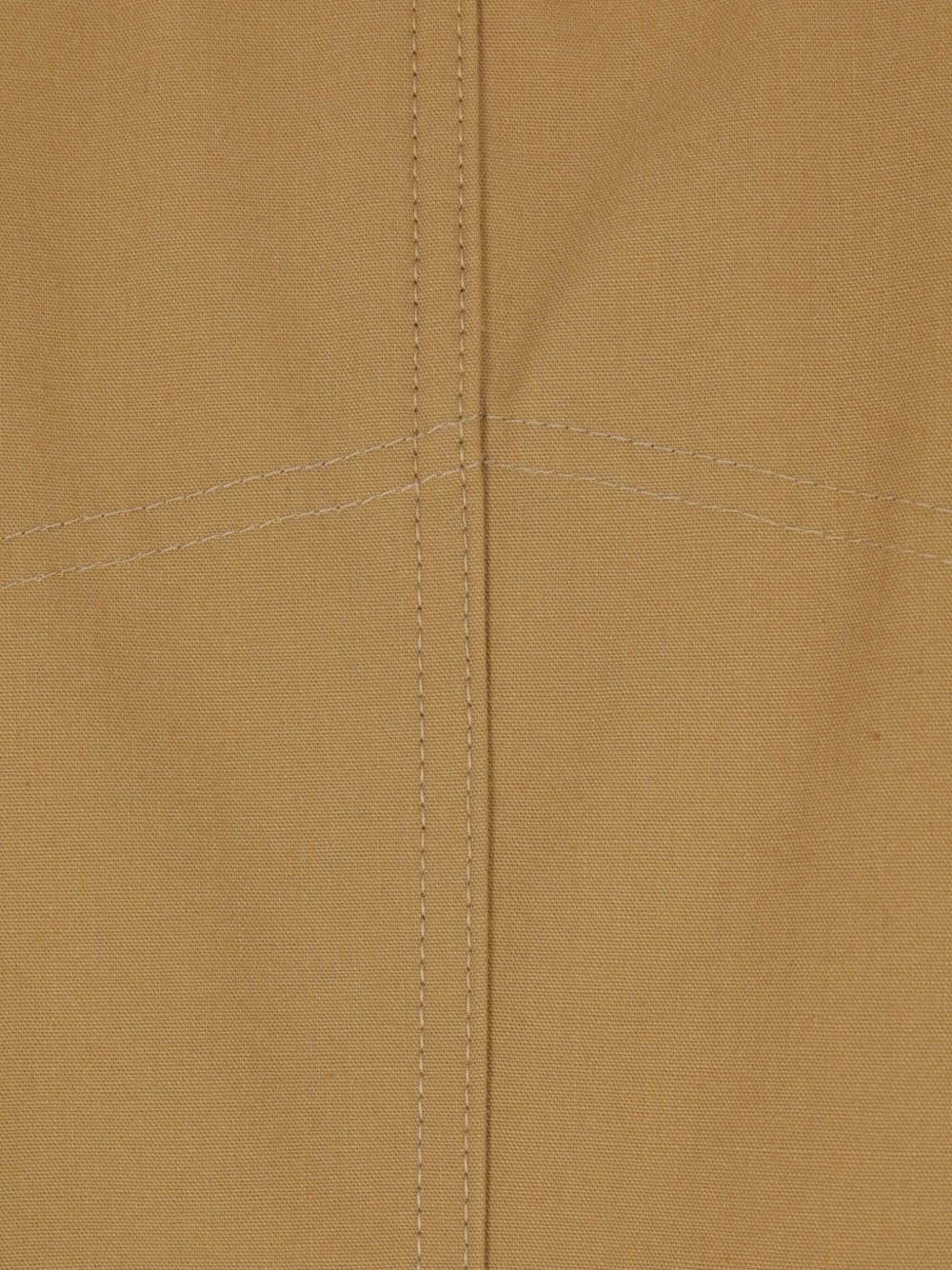 panelled cotton blazer - 5