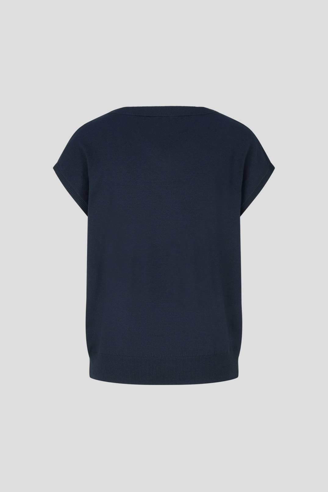 SEIJA KNITTED TOP IN NAVY BLUE - 5