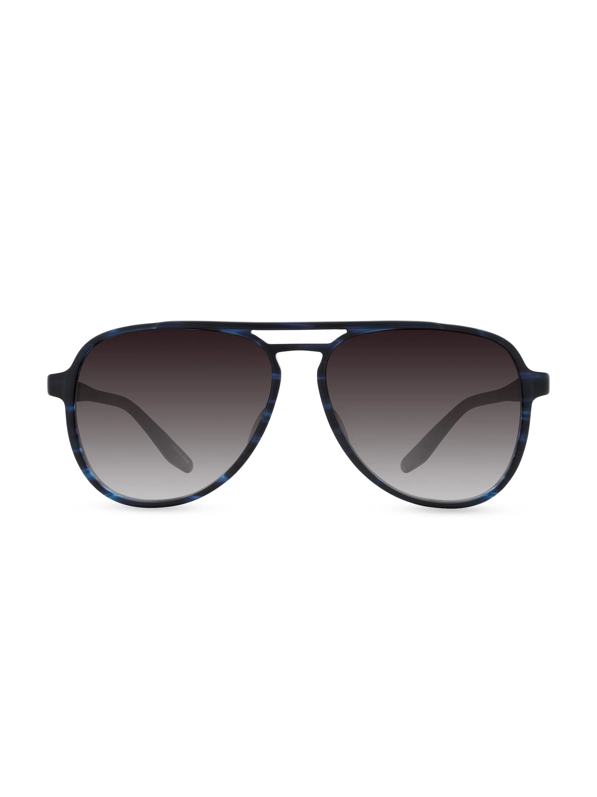 Men's Hartmann 58MM Aviator Sunglasses - Blue Black - 1