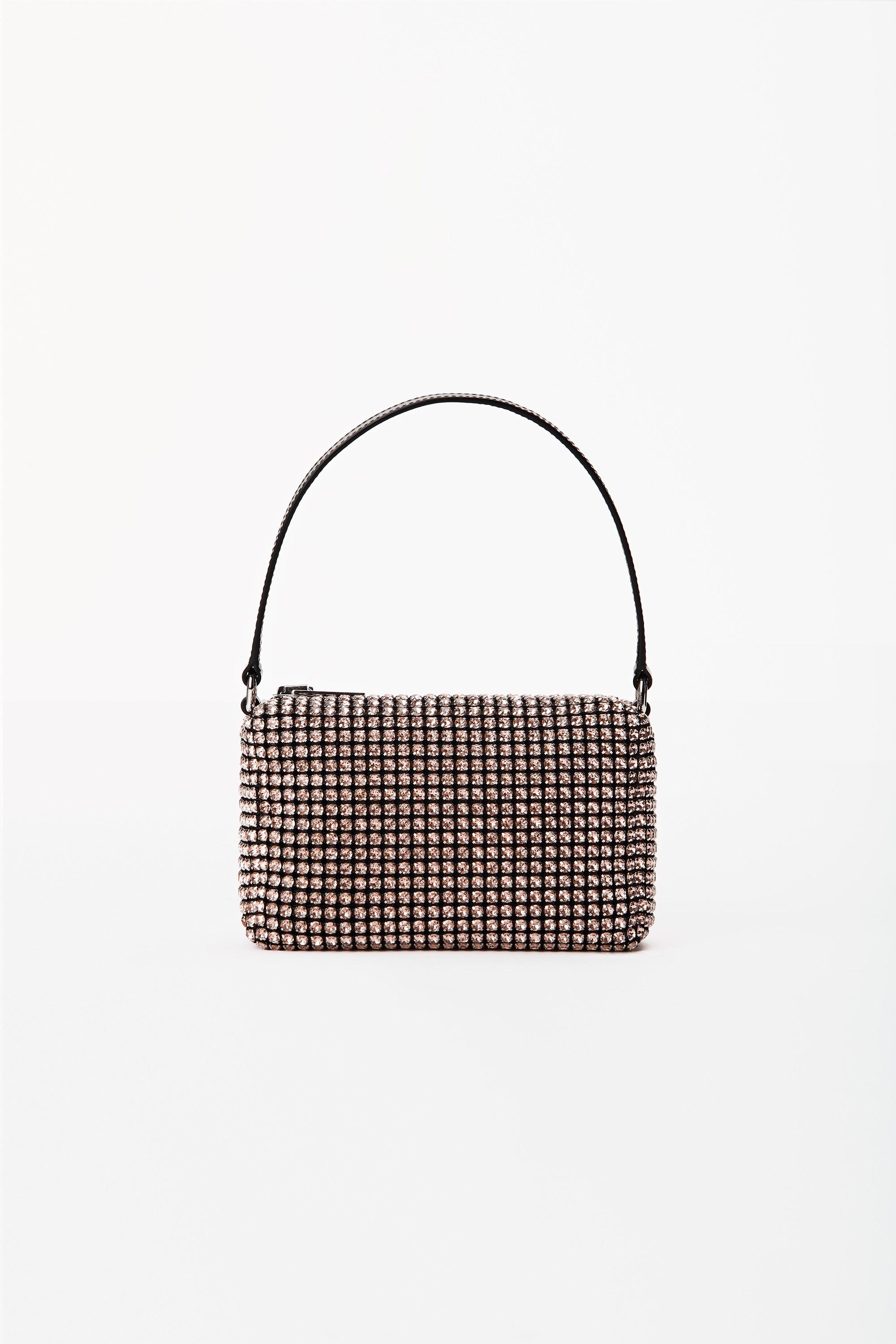 HEIRESS MEDIUM POUCH IN CRYSTAL MESH - 1