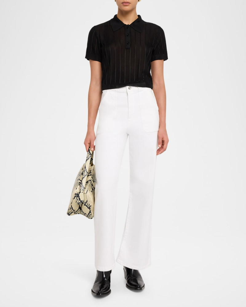 FRAME The Modern Pocket Wide Jeans outlook
