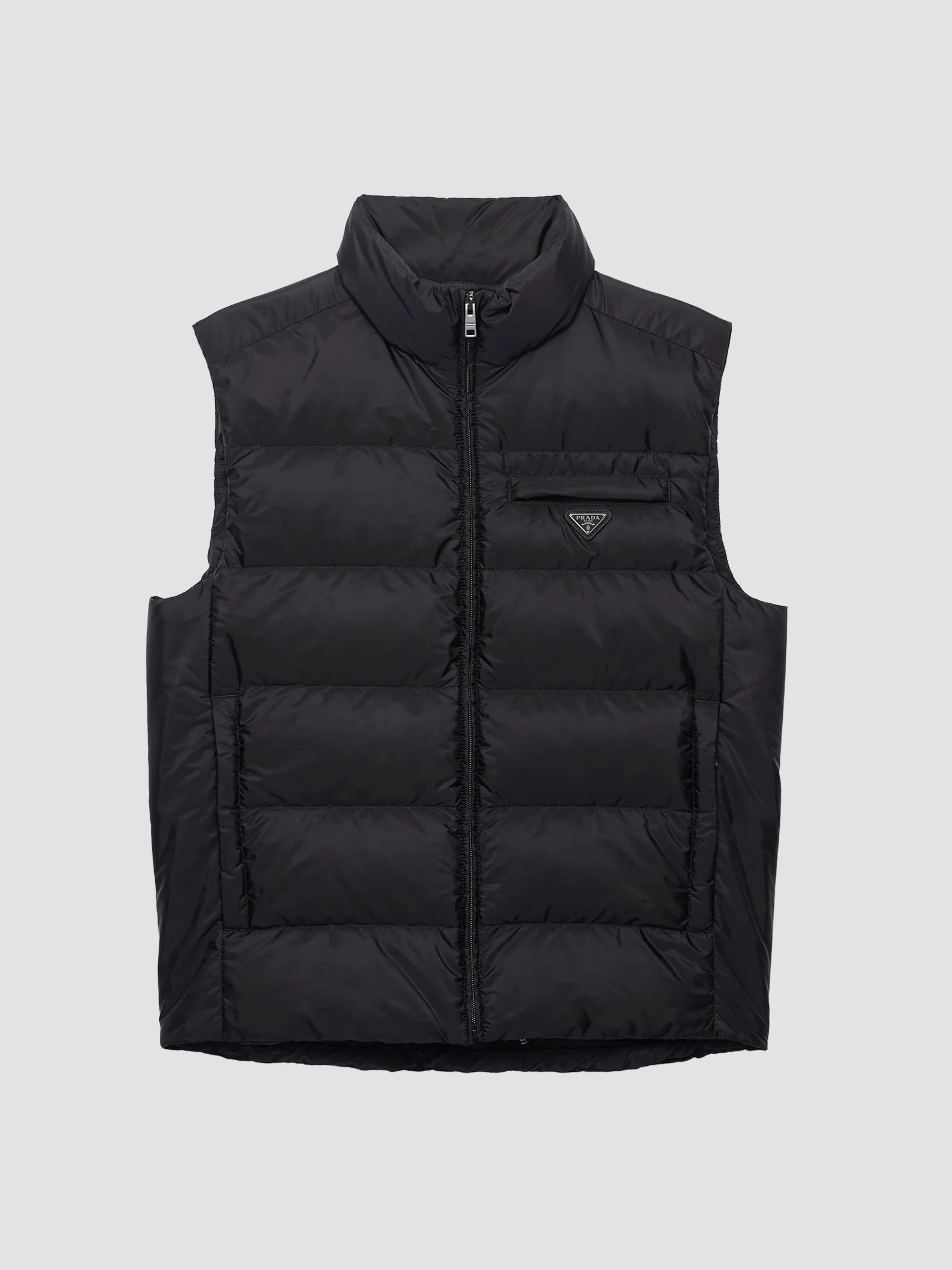Men's Re-Nylon Vest - Black - 1
