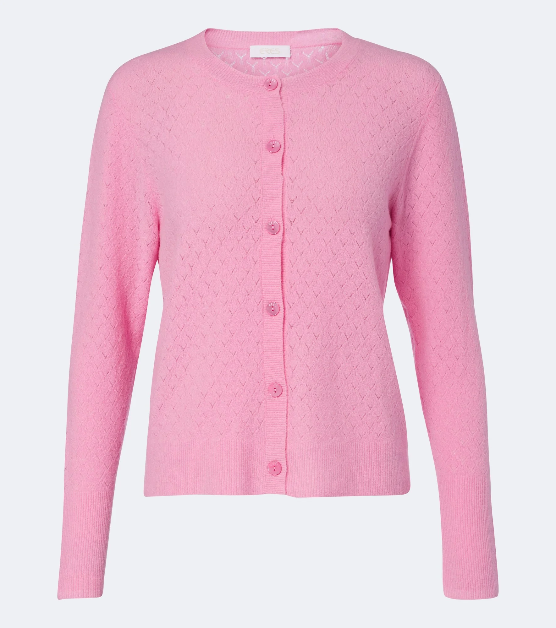 Sucrerie pointelle wool-blend cardigan - 1