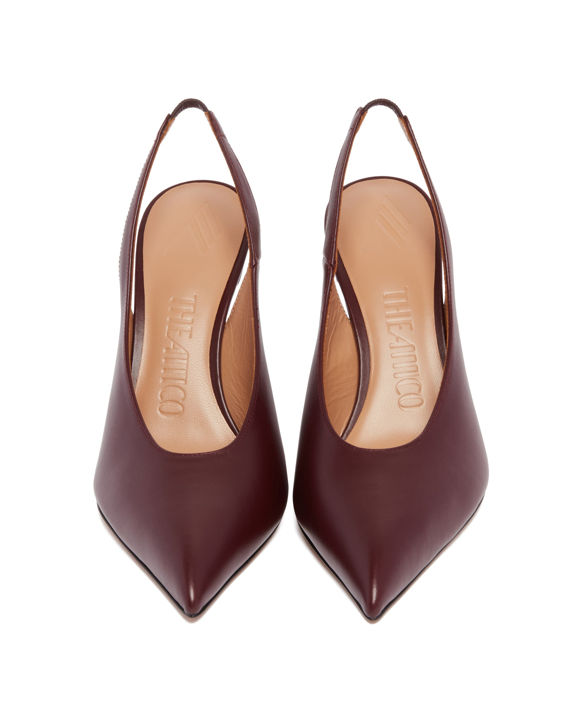 Mauve Viper Slingbacks - 4