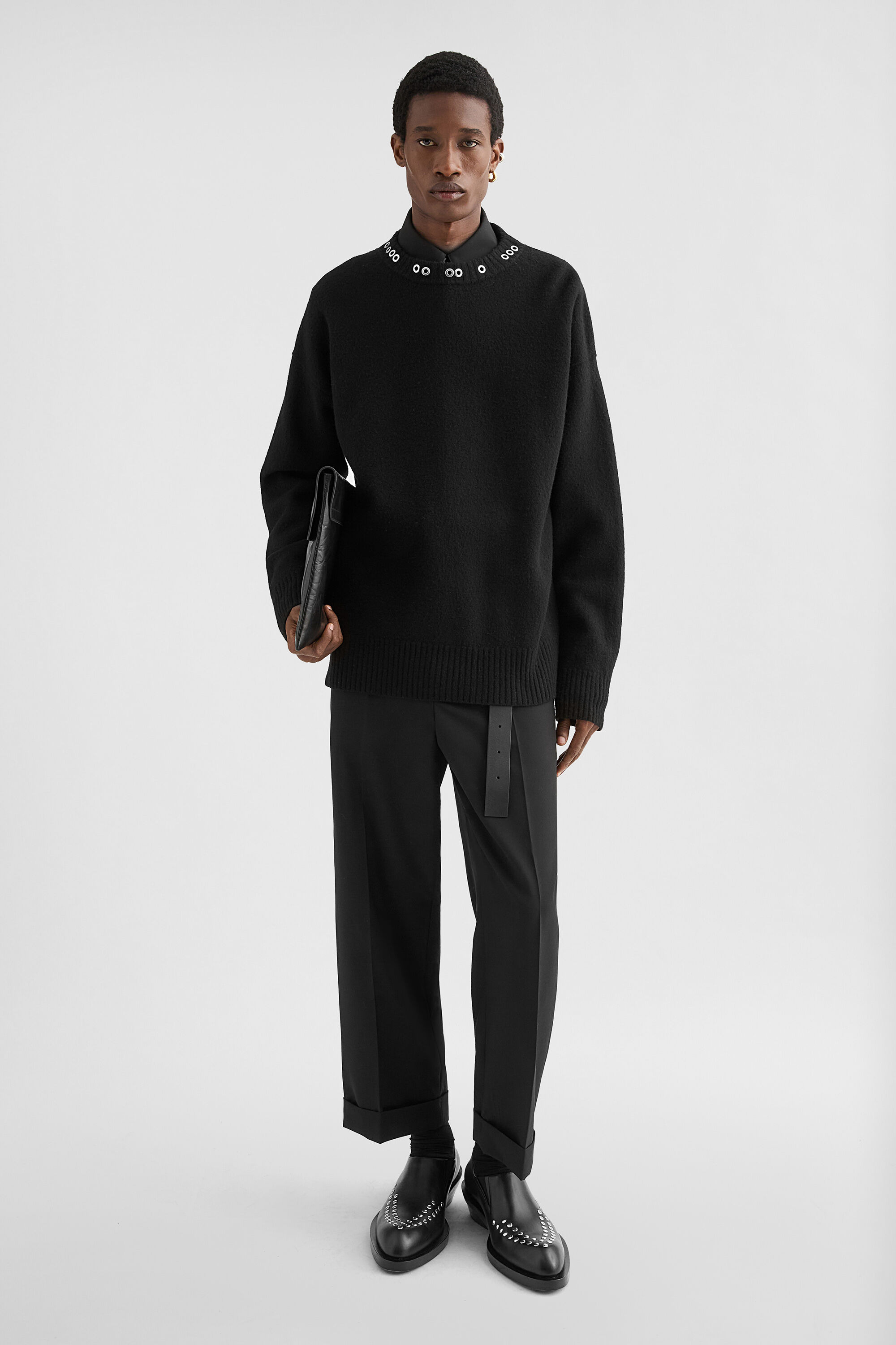 Lightweight Wool Crew-Neck Sweater - 2