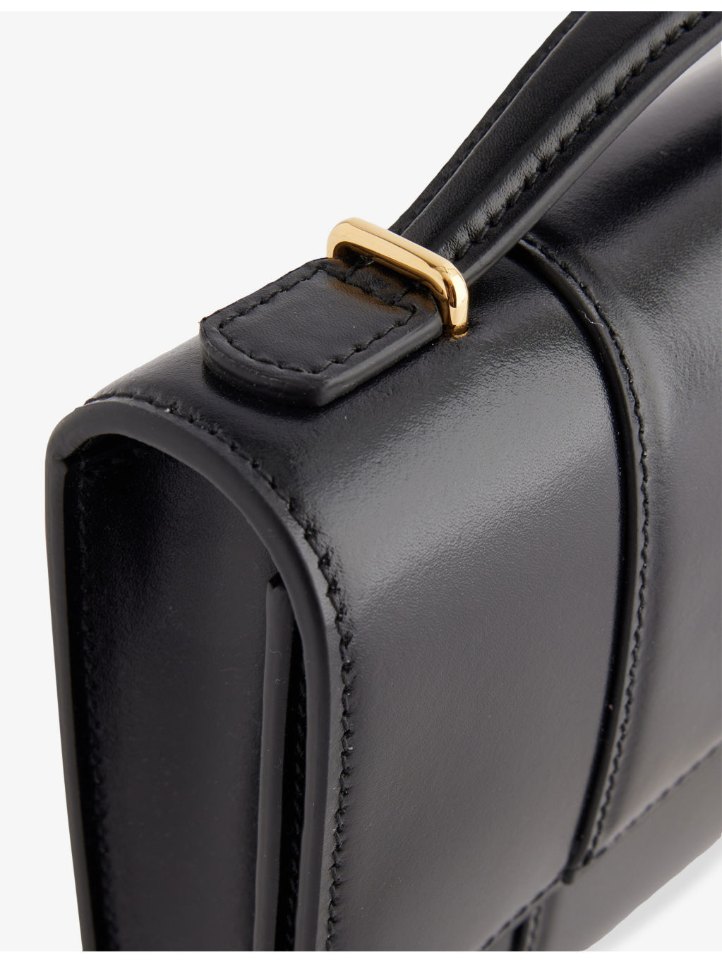 Hourglass Leather Clutch - 3