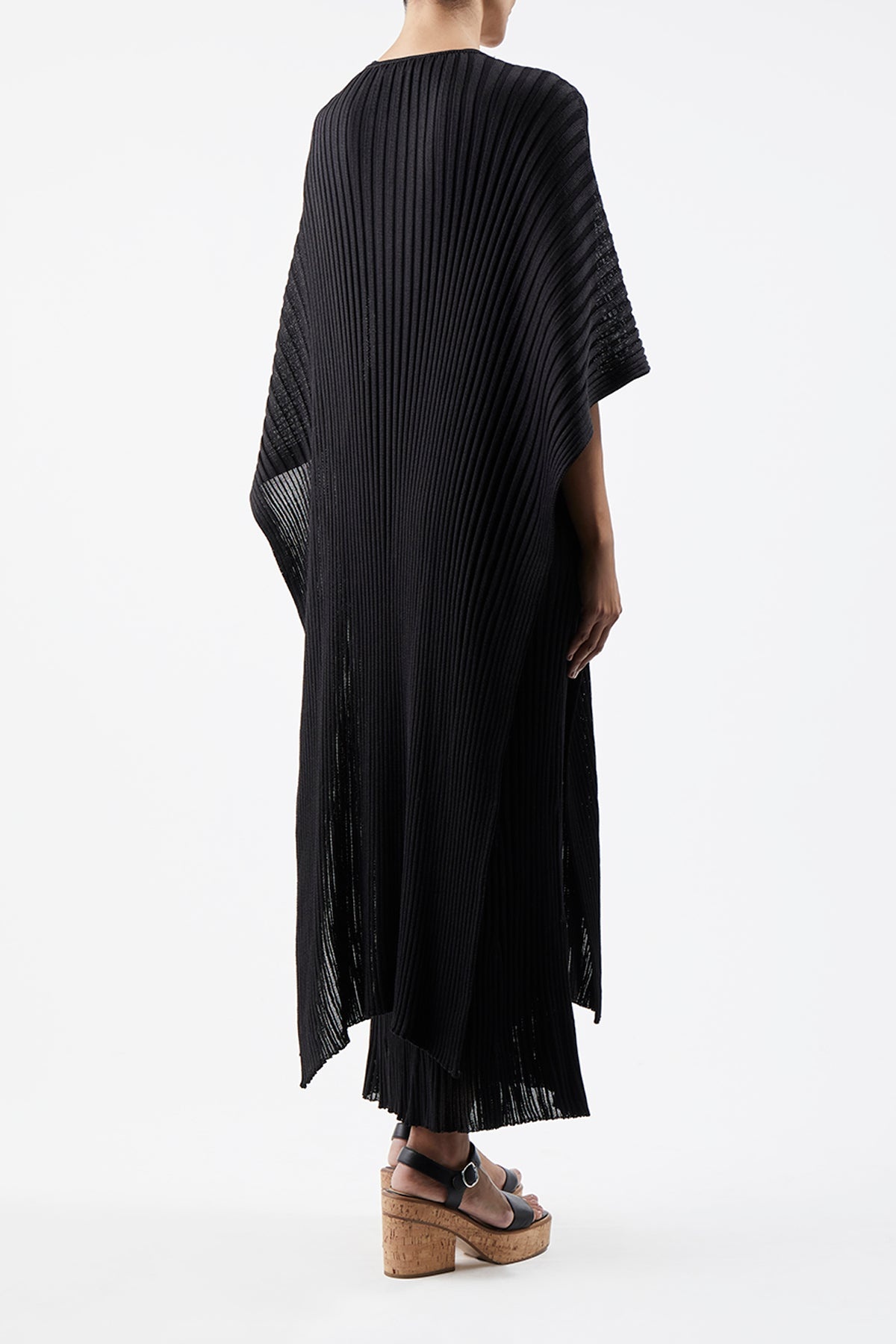 Taos Poncho in Silk - 4