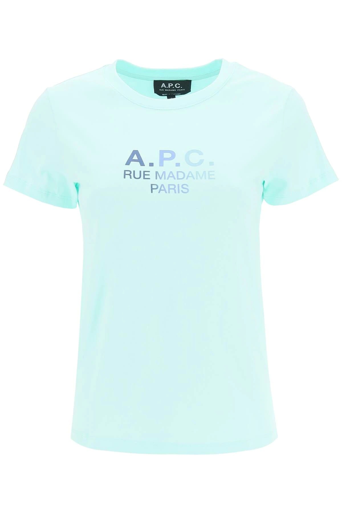 T-SHIRT WITH GRADIENT LOGO - 1