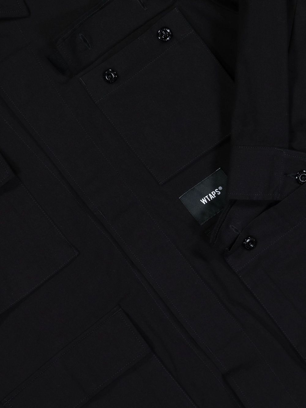 multi-pocket cotton shirt - 4