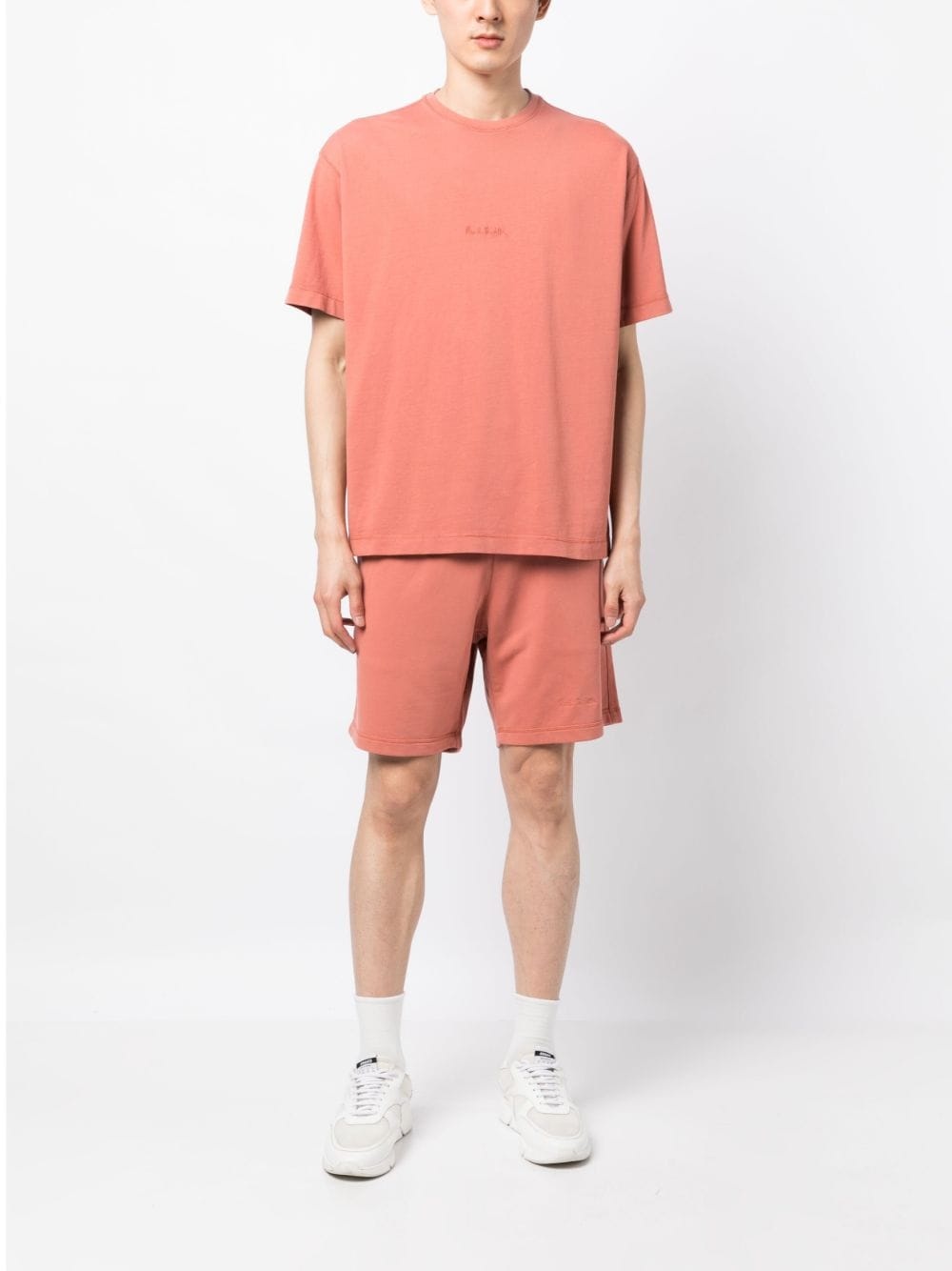 ORGANIC-COTTON TRACK SHORTS - 5
