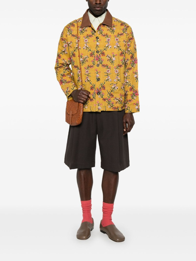 KARTIK RESEARCH floral-embroidery jacket outlook