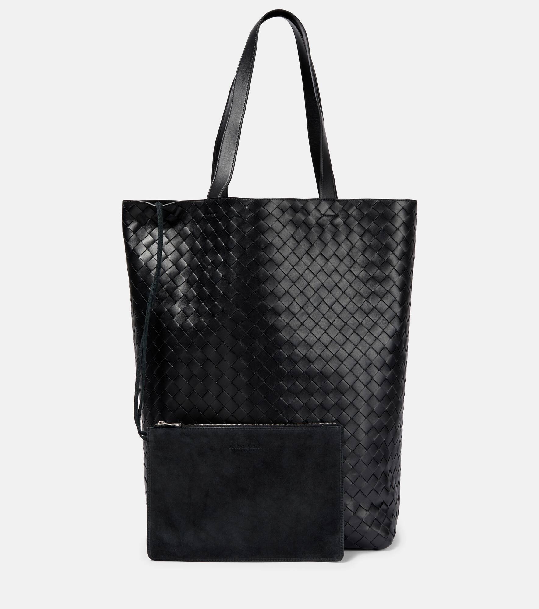 Classic Large leather tote bag - 6