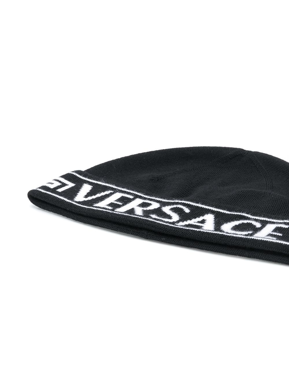 logo-jacquard beanie - 2