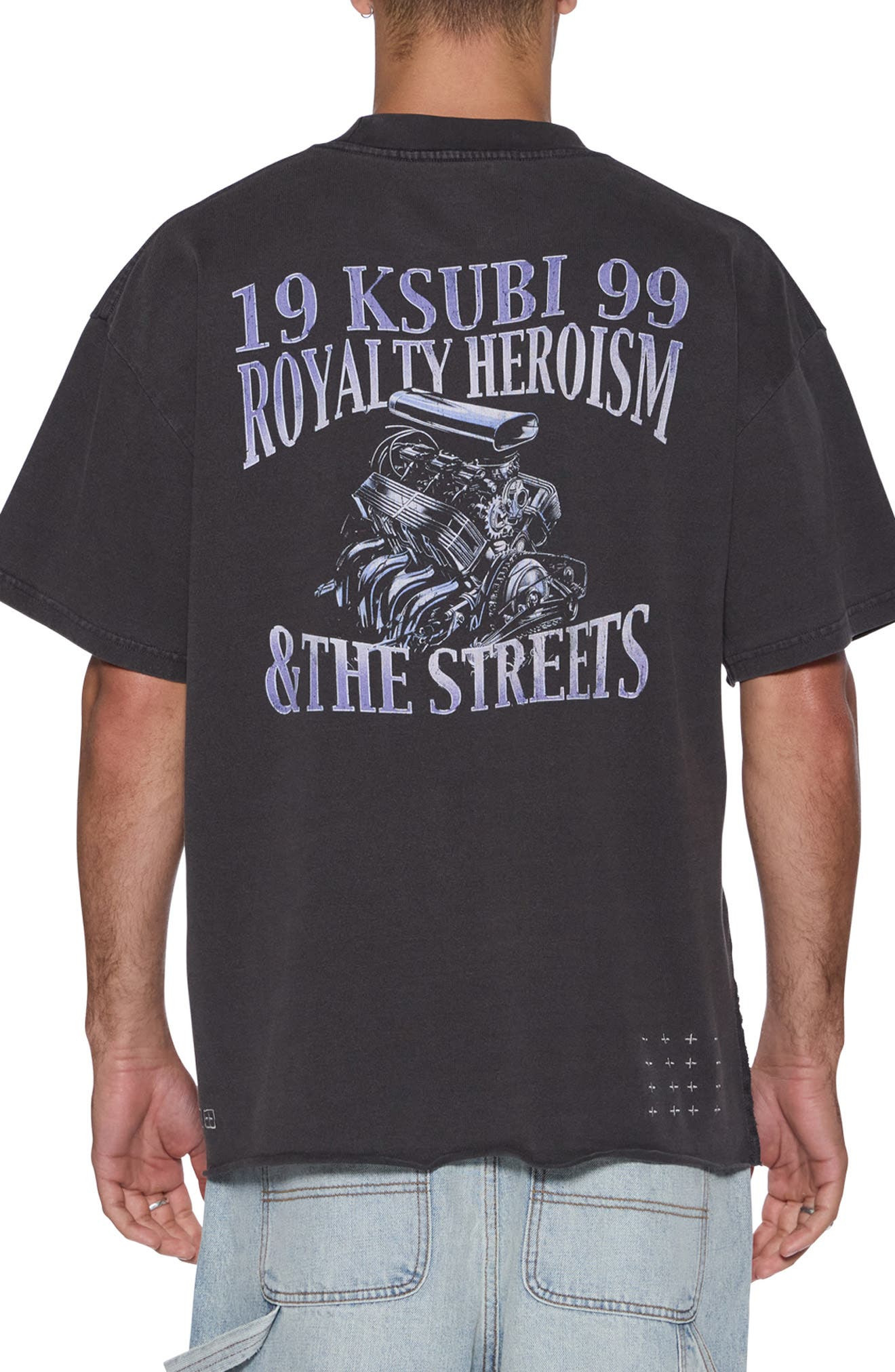 Ksubi Engine Ekcess Graphic T-Shirt in Charcoal at Nordstrom - 2