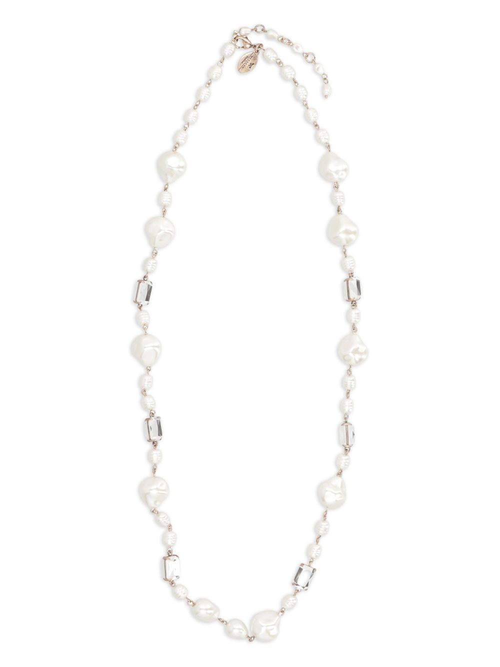 pearl crystal necklace - 2