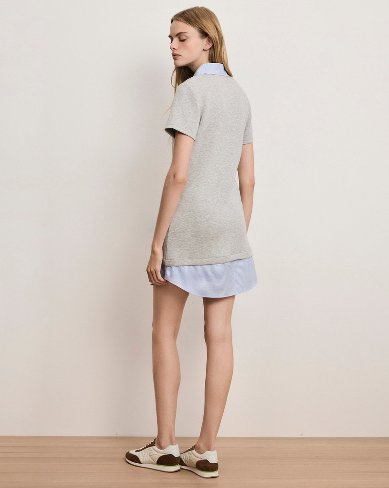 KENWOOD MIXED-MEDIA MINI DRESS 6