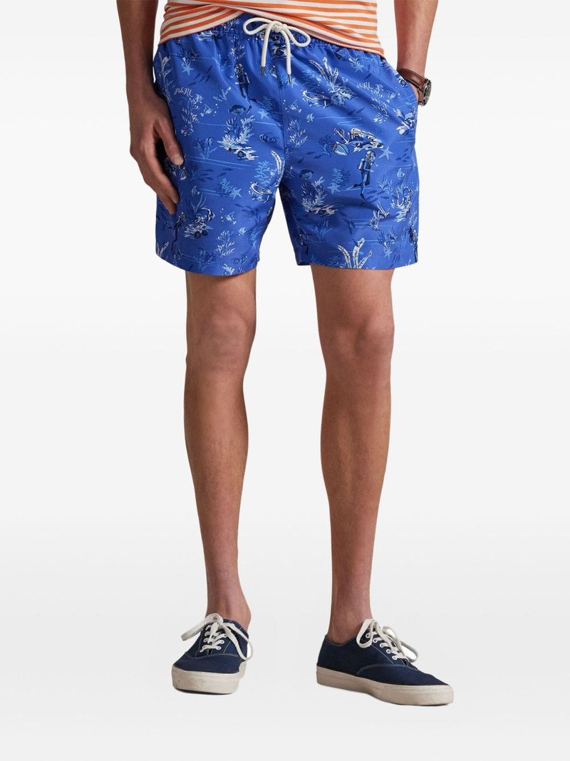 graphic-print swim shorts 3