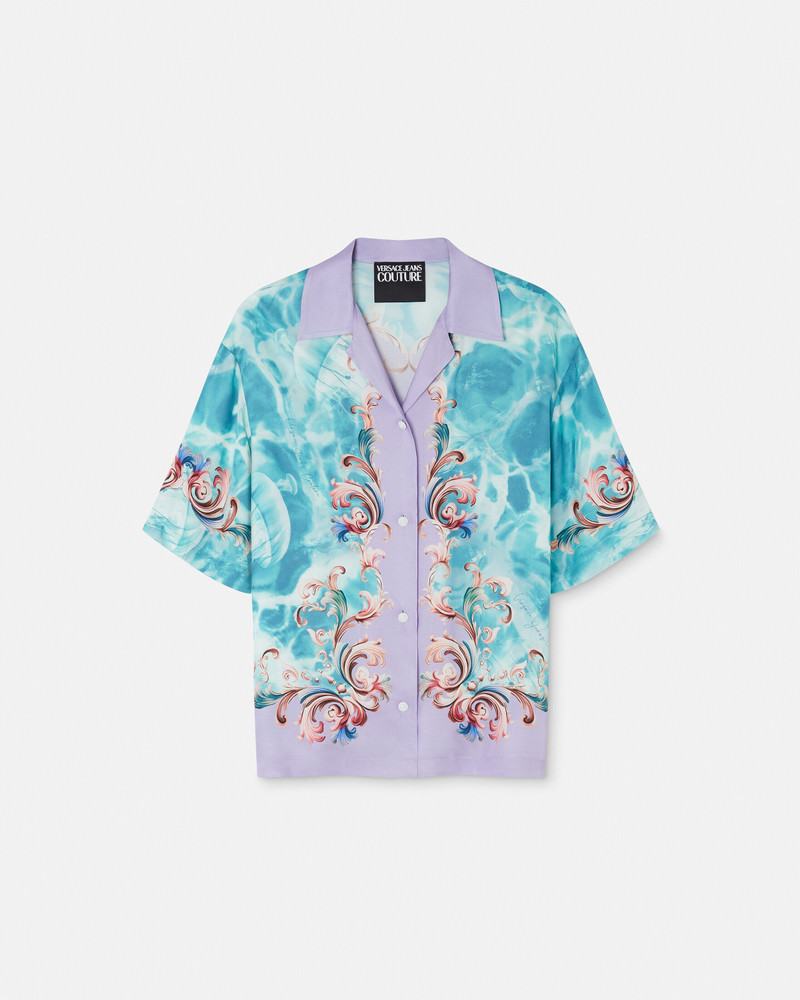 Printed Twill Viscose Shirt 1
