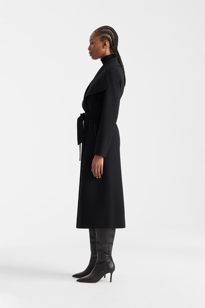 MAI-CN Double-face wool wrap coat 5