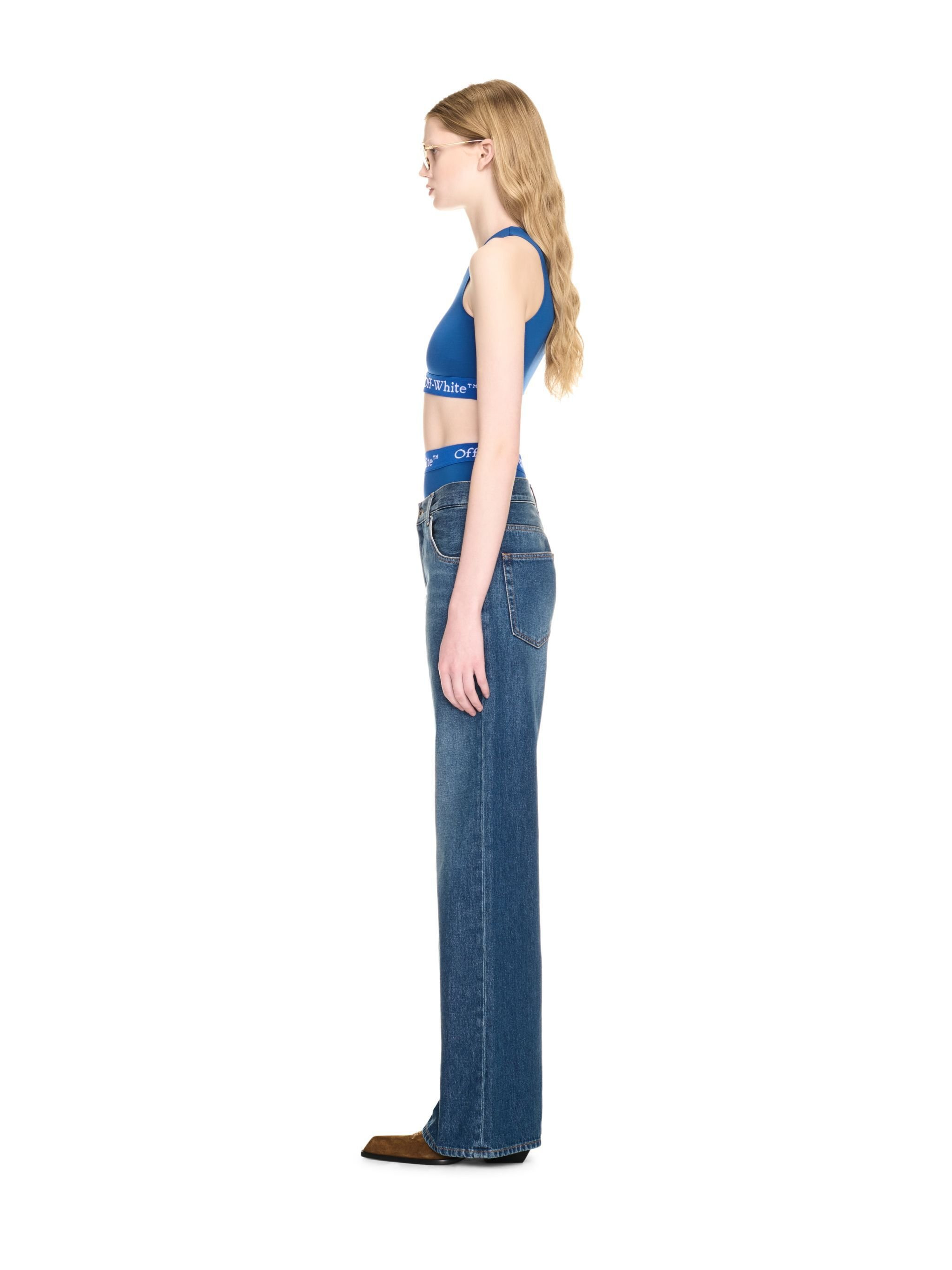 Cargo Wide Denim Pants - 3