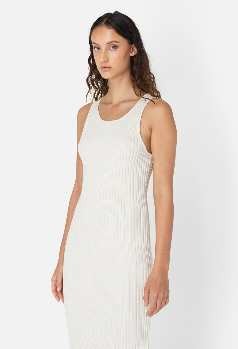 PIPER SILK RIB DRESS 5