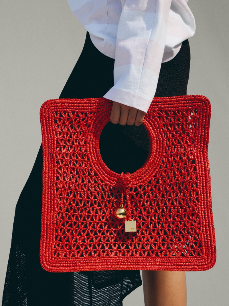 JACQUEMUS The Spiaggia small square bag outlook