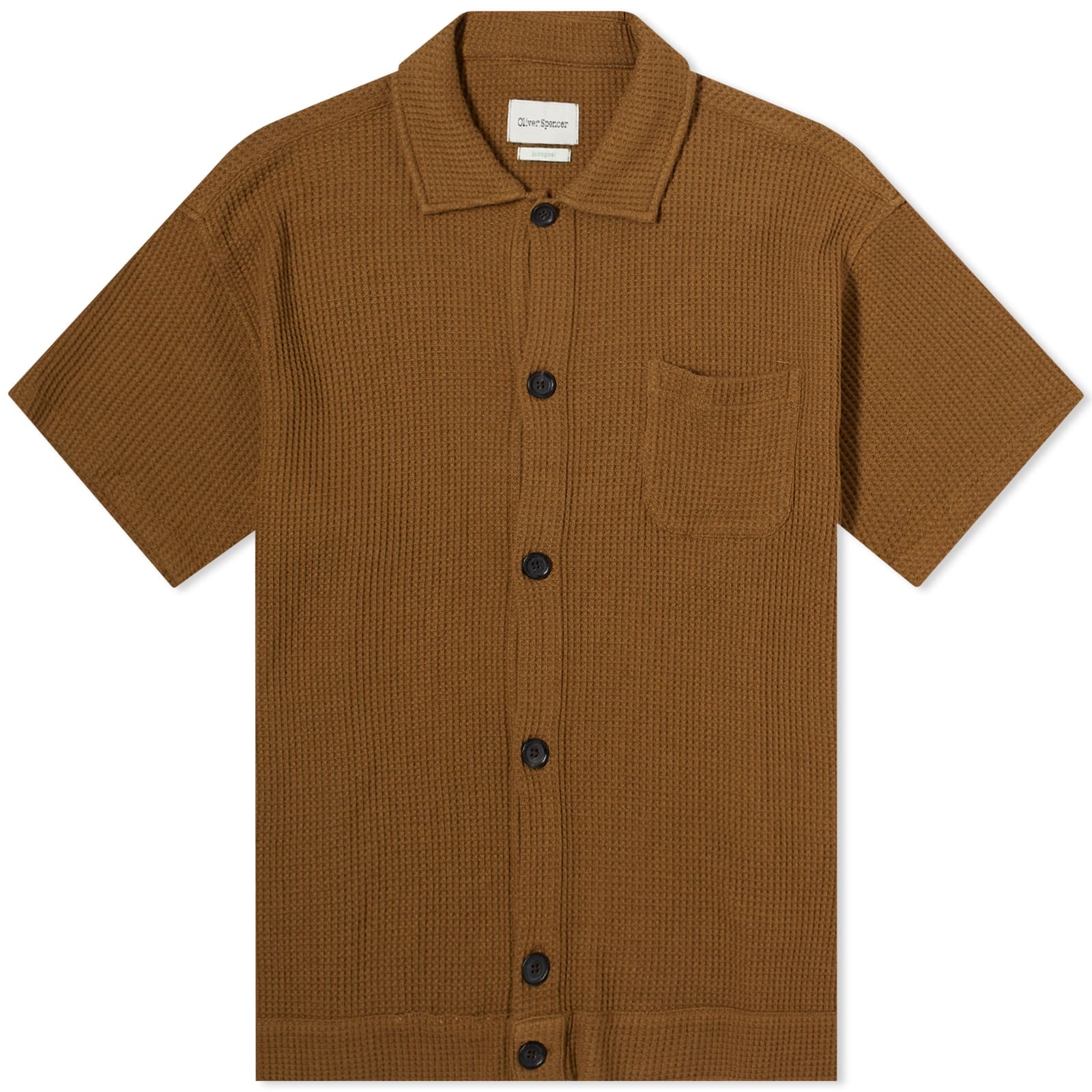 Oliver Spencer Ashby Short Sleeve Jersey Shirt - 1