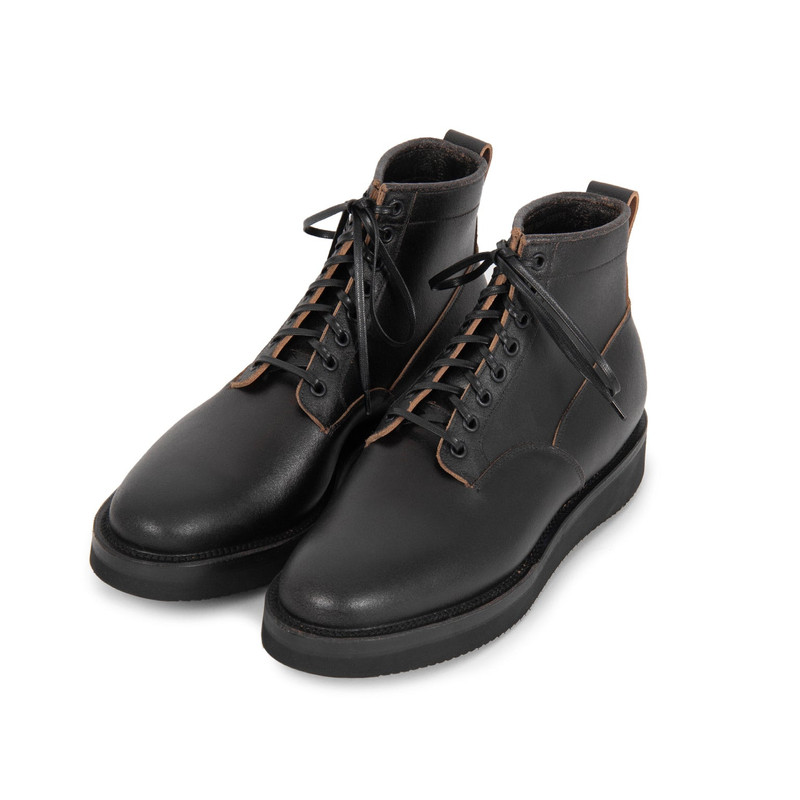 VIBERG Scout Boot - Black Waxed Flesh outlook