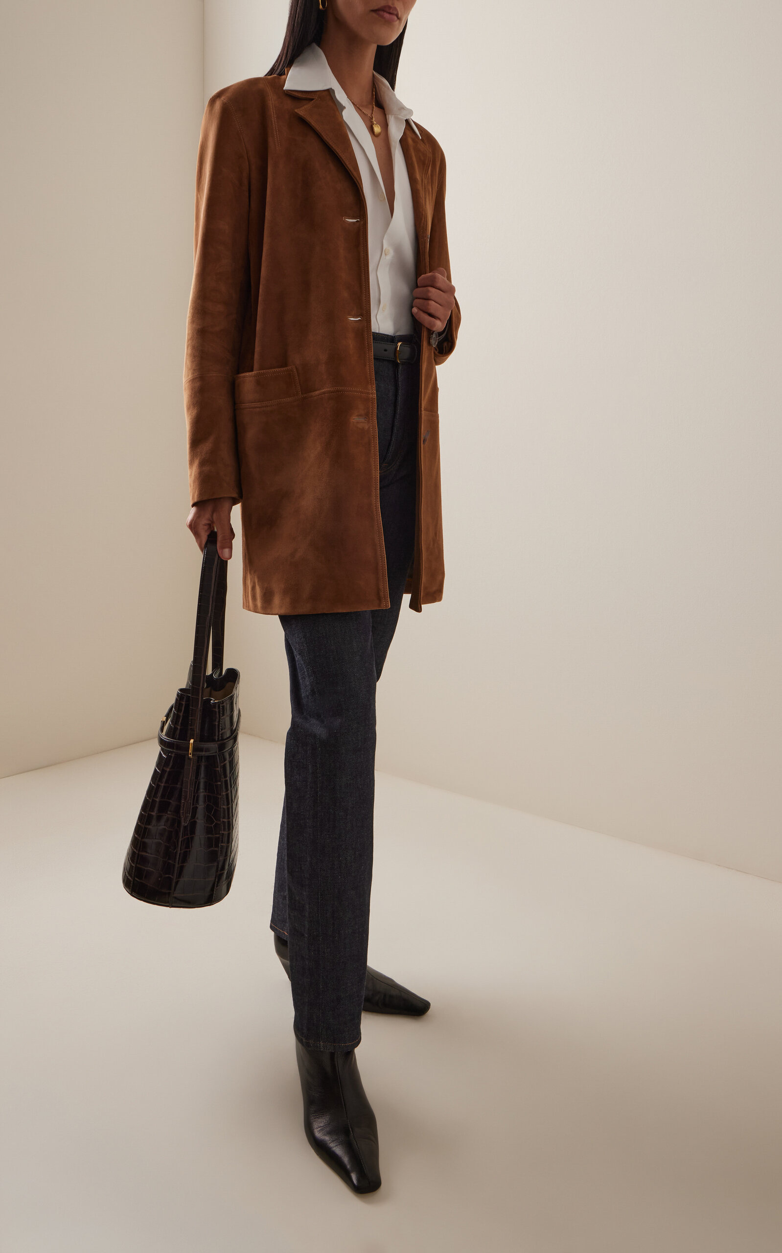 Suede Jacket brown - 3