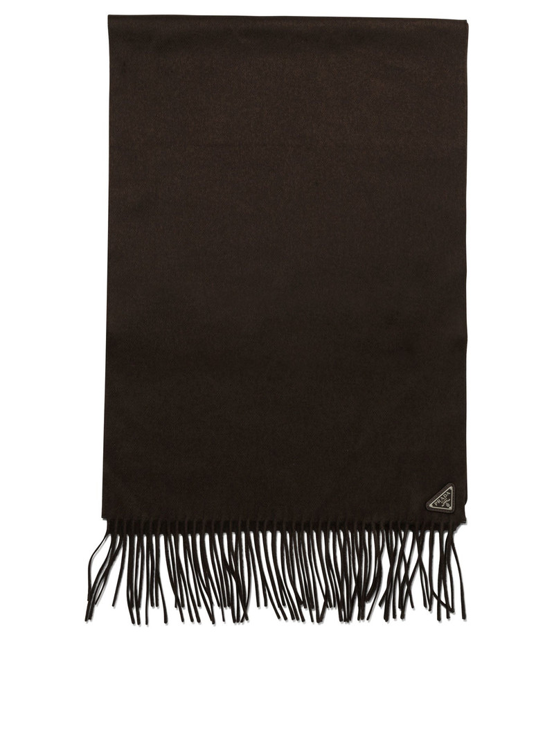 Prada Silk And Cashmere Scarf - 1