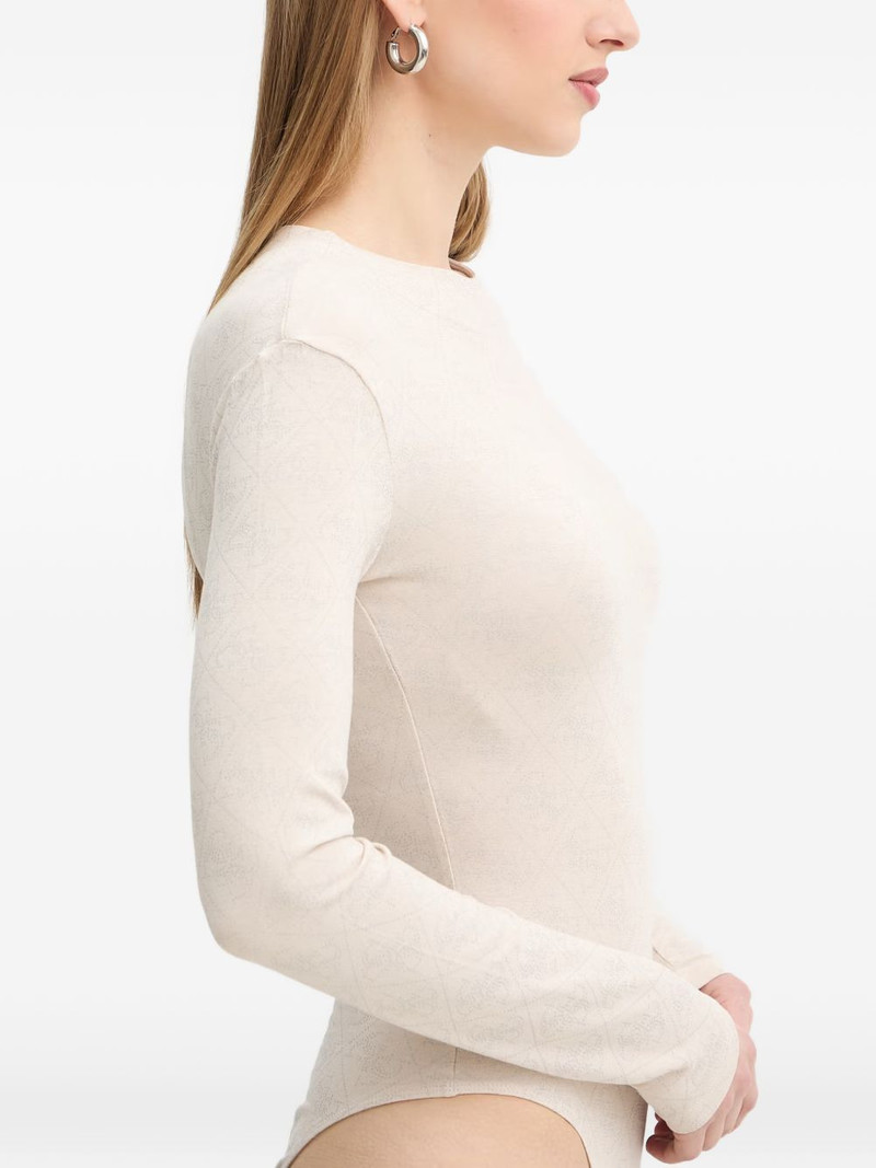 Teodora patterned long-sleeved T-shirt 4