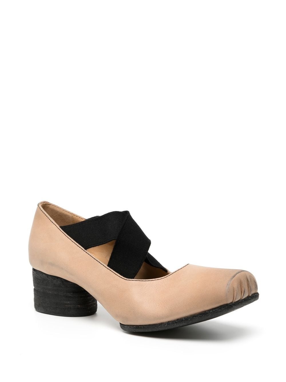 Ballerina square toe elasticated pumps - 2