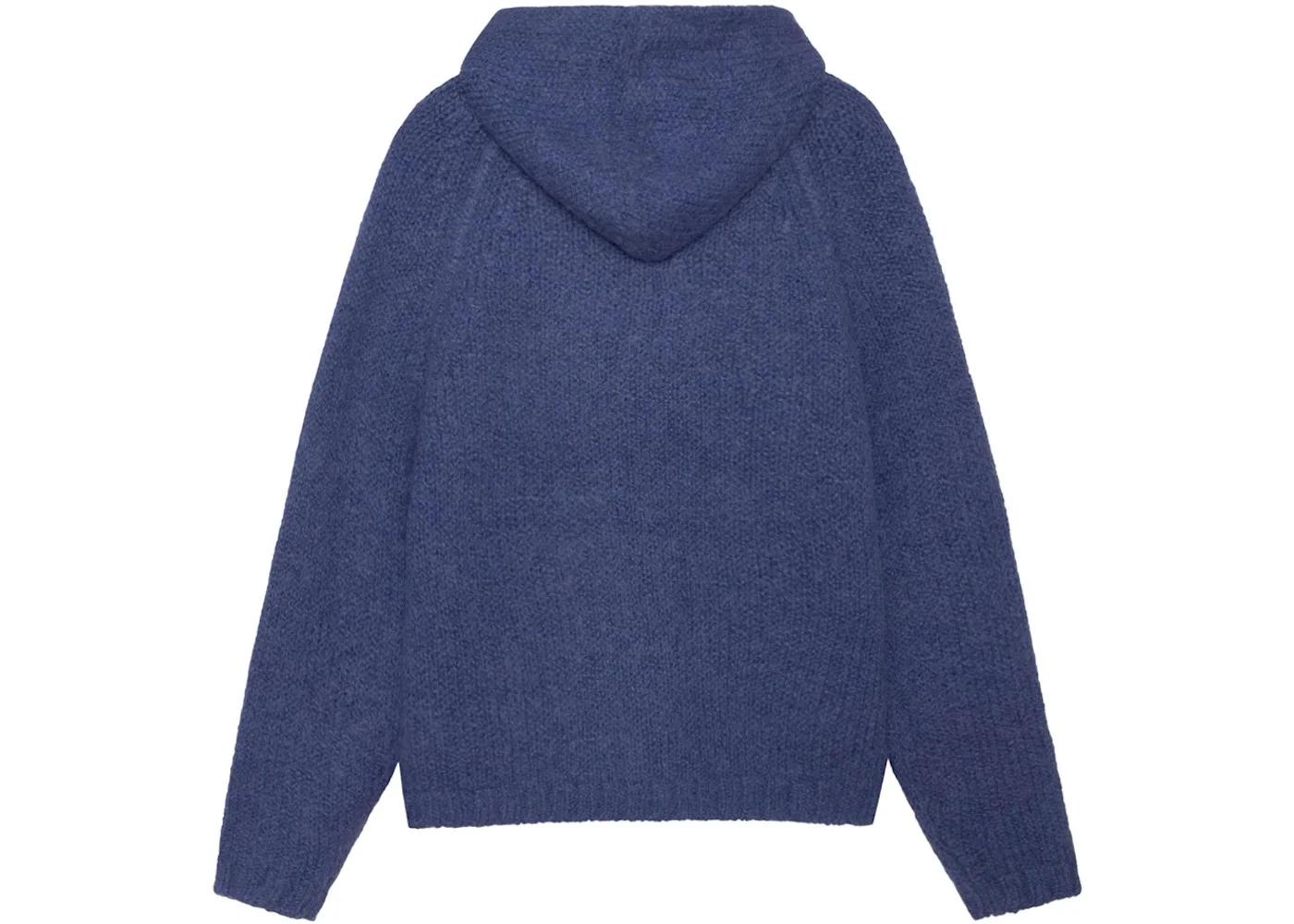 トップス STUSSY CHUNKY KNIT ZIP HOODIE Chunky Knit Zip Hoodie – Black | Knits | Stüssy