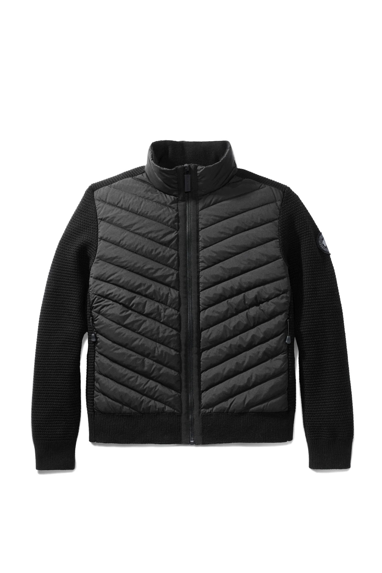 WOMEN'S HYBRIDGE KNIT DOWN JACKET BLACK LABEL - 1