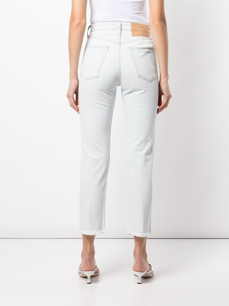 Maya high-rise slim-cut jeans 4