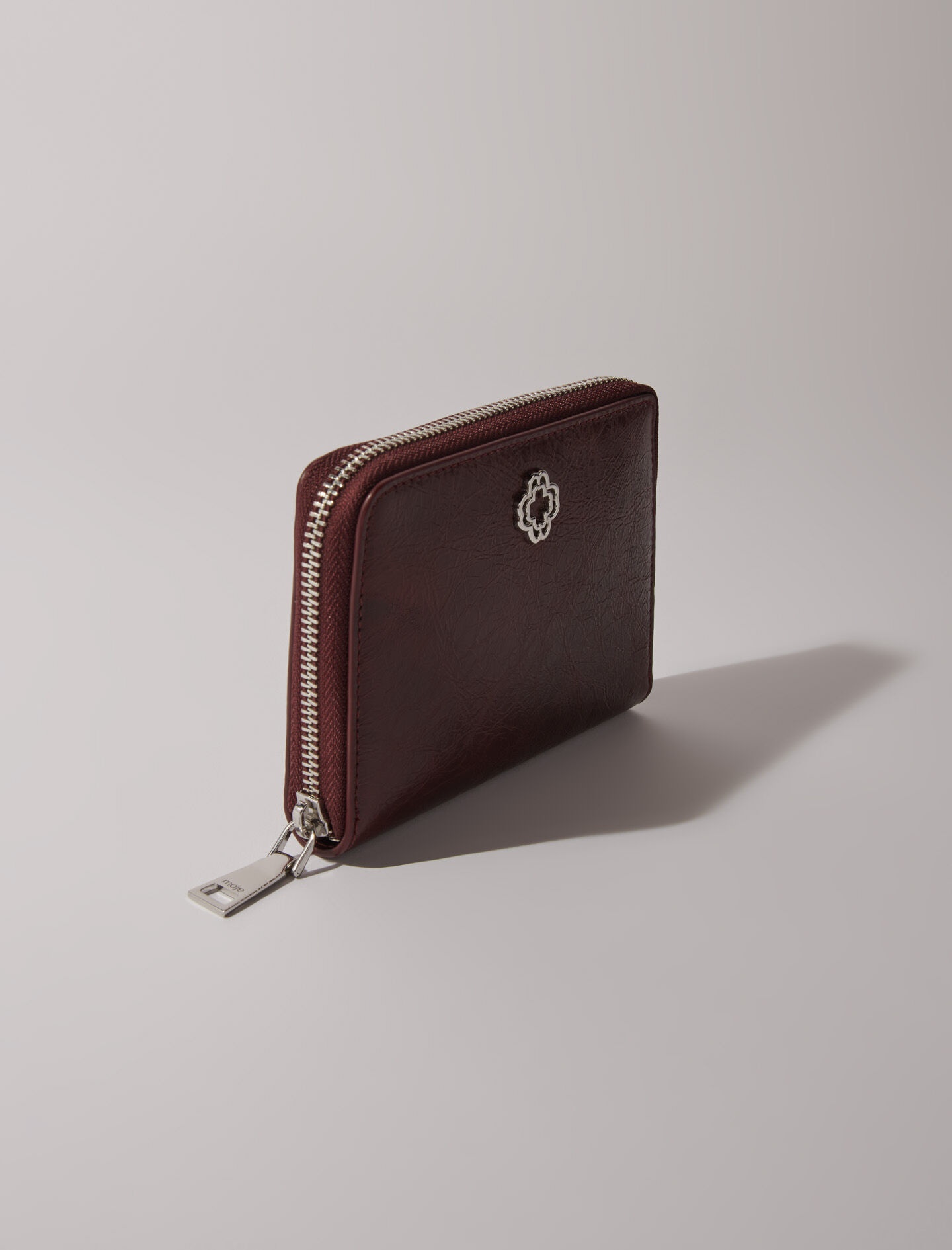 Crackled leather wallet - 2
